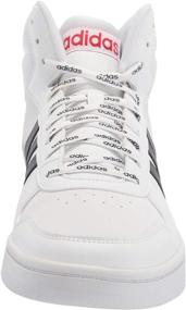 img 3 attached to 👟 Adidas Hoops White Black Men's Shoes: Ultimate Athletic Style for Men