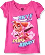 👚 paw patrol toddler sleeve violet girls' clothing: tops, tees, and blouses logo