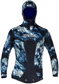 img 3 attached to SEAC Neoprene Wetsuit Jacket Camouflage