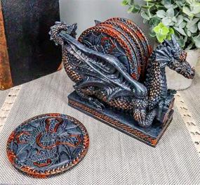 img 4 attached to 🔥 Exquisite Ebros Figurine Crucifix Coasters - Exemplifying Intricate Detail