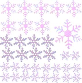 img 3 attached to Snowflakes Snowflake Confettis Decorations Christmas