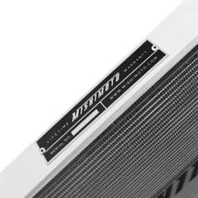 img 1 attached to Performance Aluminum Radiator for Hyundai Genesis Coupe 3.8L V6 2010-2012 by Mishimoto