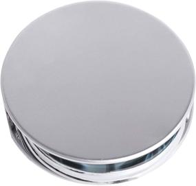 img 1 attached to 🔍 Portable Folding Magnifier Loupes: 20X Compact Metal Glass for Jewelry, Reading, and Inspection