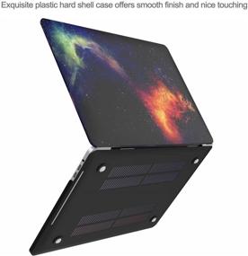 img 2 attached to 🌌 ProCase MacBook Pro 13 Case 2019 2018 2017 2016 Release A2159 A1989 A1706 A1708, Protective Hard Shell Cover and Keyboard Skin Cover for MacBook Pro 13 Inch with/Without Touch Bar –Galaxy