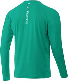 img 2 attached to 👕 Stay Cool and Protected with HUK Men's Pursuit Vented Long Sleeve Shirt