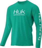 👕 stay cool and protected with huk men's pursuit vented long sleeve shirt логотип