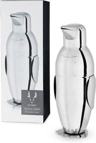 img 4 attached to 🐧 Vibi Penguin Ounce Cocktail Shaker