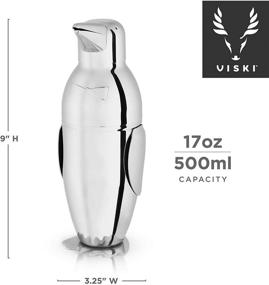 img 2 attached to 🐧 Vibi Penguin Ounce Cocktail Shaker