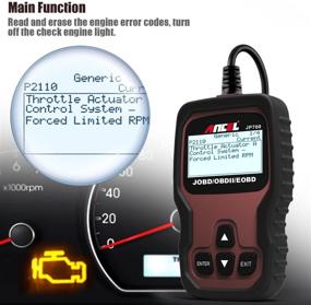 img 2 attached to ANCEL JP700 Automotive JOBD Code Reader - Japanese Vehicles OBD2 Scanner & Check Engine Light Scan Tool for Reading and Erasing Fault Codes