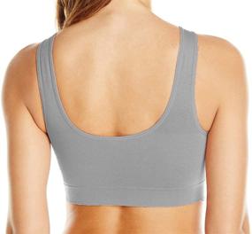 img 2 attached to 👙 Top-Rated Cabales Women's 3 Pack Seamless Sports Bra with Removable Pads for Ultimate Comfort and Support