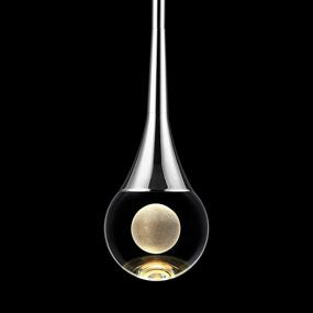 img 4 attached to Untrammelife Polished Teardrop Dimmable Lighting