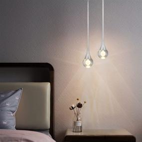 img 1 attached to Untrammelife Polished Teardrop Dimmable Lighting