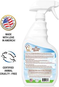 img 2 attached to 🐾 Pet Stain & Odor Miracle: Enzyme Cleaner for Dog Urine, Cat Pee, Feces, and Vomit - Natural Eliminator for Carpet, Rug, Upholstery, Couch, Mattress, and Furniture (32FL OZ)