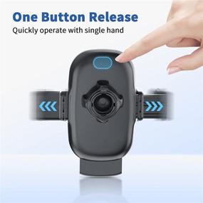 img 3 attached to Versatile 3-in-1 Suction Cup Phone Holder for Windshield, Dashboard, & Air Vent - Oqtiq Suction Cup Car Phone Mount with Sticky Gel Pad - Compatible with iPhone, Samsung & Other Cellphones