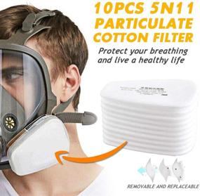 img 1 attached to 🌬️ Occupational Health & Safety Respiratory Supplies: Anti-Fog Respirators for Optimal Protection