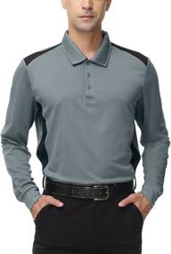 img 4 attached to 👕 MOHEEN Performance XL Grey Men's Moisture-Wicking Clothing and Shirts