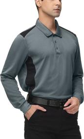 img 3 attached to 👕 MOHEEN Performance XL Grey Men's Moisture-Wicking Clothing and Shirts