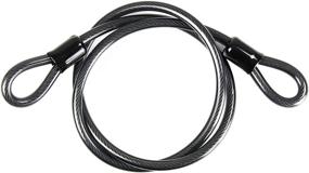 img 3 attached to 🚲 High-Quality CyclingDeal 10mm Heavy-Duty Bike Lock Cable with Sealed Ends - 1.2m (4FT)