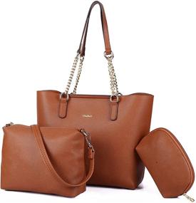 img 4 attached to 👜 Stylish Tote Handbags Purse for Women - Women's Handbags, Wallets, & Satchels