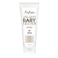 👶 sheamoisture детский лосьон с кокосовым маслом - влагоудерживающее средство 100% нерафинированного кокосового масла для нежной кожи малыша - 8 унций логотип