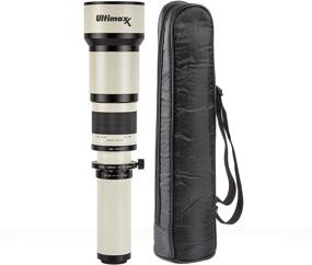 img 4 attached to Ultimaxx Telephoto Zoom Lens 650-1300mm (1300-2600mm) for Canon EOS 7D, 6D, 6D Mark II, 5D, 5Ds, 1Ds, 80D, 77D, 70D, 90D, T7s, T7i, T6s, T6i, T6, T5i, T5, T4i, T3i, SL1 Digital SLR Cameras