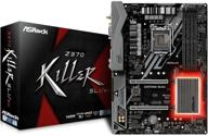 💻 asrock z370 killer sli/ac: эффективная материнская плата lga 1151 intel z370 с hmi, sata 6 гб / с и usb 3.1. логотип