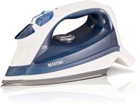 🔥 powerful maytag speed heat steam iron & vertical steamer with stainless steel sole plate – self cleaning function & thermostat dial for effortless ironing – m200 blue edition logo