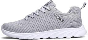 img 4 attached to XIDISO Lightweight Breathable Cross Training Sneakers: Men's Walking and Women's Running Shoes for Sport, Gym, and More