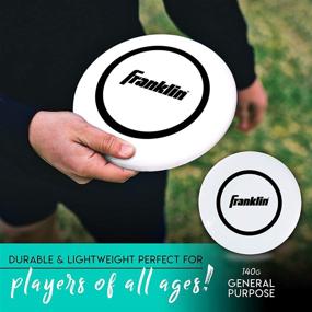 img 2 attached to 🏖️ Versatile Franklin Sports Flying Disc - Ideal for Beach, Backyard, Lawn, Park, and Camping Fun - Suitable for All Ages