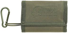 img 3 attached to 💼 Voodoo Tactical Trifold Wallet with Detachable Belt Carabiner