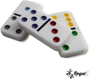 img 3 attached to 🎲 Reusable Double Dominoes by Regal Games