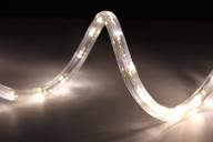 🎄 10-foot soft white led rope lights kit, 1.0" led spacing, perfect for christmas lighting and outdoor decor logo