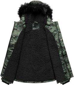 img 3 attached to Boys' Winter Puffer Jacket with Fleece Lining - Clothing, Jackets, and Coats