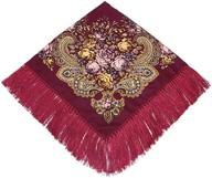 uainhrt tassel cotton square versatile women's accessories and scarves & wraps logo