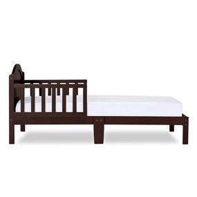 img 2 attached to Dream On Me Sydney Toddler Bed - Espresso Finish | Greenguard Gold Certified