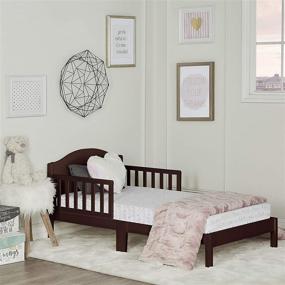 img 4 attached to Dream On Me Sydney Toddler Bed - Espresso Finish | Greenguard Gold Certified