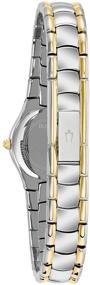 img 2 attached to ⌚ Bulova Classic Two Tone Women's Watches with Quartz Movement and Stainless Steel
