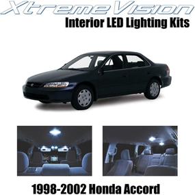 img 4 attached to 🚘 Модернизируйте свой Honda Accord 1998-2002 с набором светодиодных ламп XtremeVision для интерьера (12 штук) + простым инструментом для установки