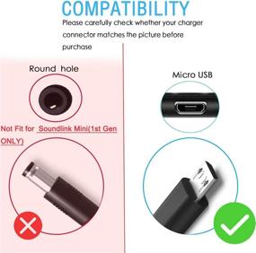 img 2 attached to 🔌 High-Quality USB Power Cord Cable Replacement for Roku Streaming Stick Express Premier, Fire TV Stick, Intel Computer, Chromecast - Compatible with Multiple Models 3500-3930R and 3920XB