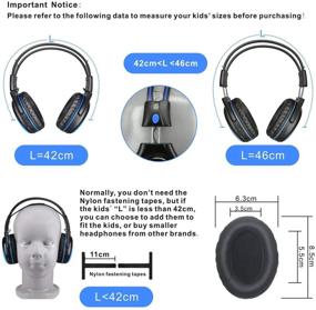 img 2 attached to 🚗 SIMOLIO Set of 3 Car Wireless Headphones for Kids, Switchable Volume Limited with Safe Listening Feature, Infrared Wireless Headphones for Traveling, Universal 2 Channel Automotive IR Headphones