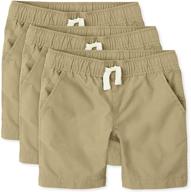 👕 boys' clothing: children's place solid jogger shorts logo