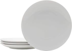 img 4 attached to 🍽️ Versatile & Timeless: Everyday White 10.5 Inch Dinner Plates