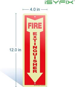 img 3 attached to Fire Extinguisher Sign Laminated Resistance Occupational Health & Safety Products