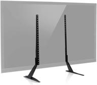 universal tv stand base replacement - mount-it! tabletop pedestal mount for lcd led plasma tvs (32-60 inch) - supports up to 110 lbs capacity logo
