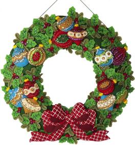 img 3 attached to Bucilla Ornament Christmas Needlepoint 89297E