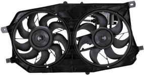 img 3 attached to High-Performance TYC 621280 Ford/Mercury Radiator/Condenser Cooling Fan Assembly - Top Replacement Choice for Optimal Cooling