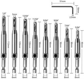 img 2 attached to 🔒 Enhanced Precision: Lockwish Drill Automatic Center Punch for Perfect Drilling Accuracy