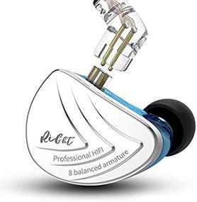 img 2 attached to KZ AS16 16 Units Earbuds - Balanced Armature Headphones, Noise Reduction, Extra Bass, Sports In-Ear Earphone (No Mic, Blue)