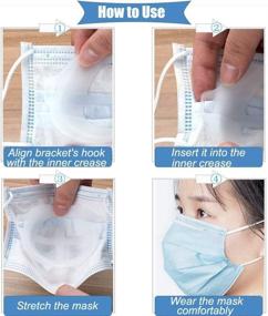 img 2 attached to 🌬️ Washable Reusable Internal Comfort Breathing