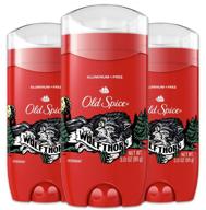 🐺 old spice вольфтхорн антиперспирант без алюминия для мужчин - 3 унции, набор из 3 штук - длительная защита на 48 часов логотип